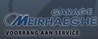 Logo Garage Meirhaeghe bv